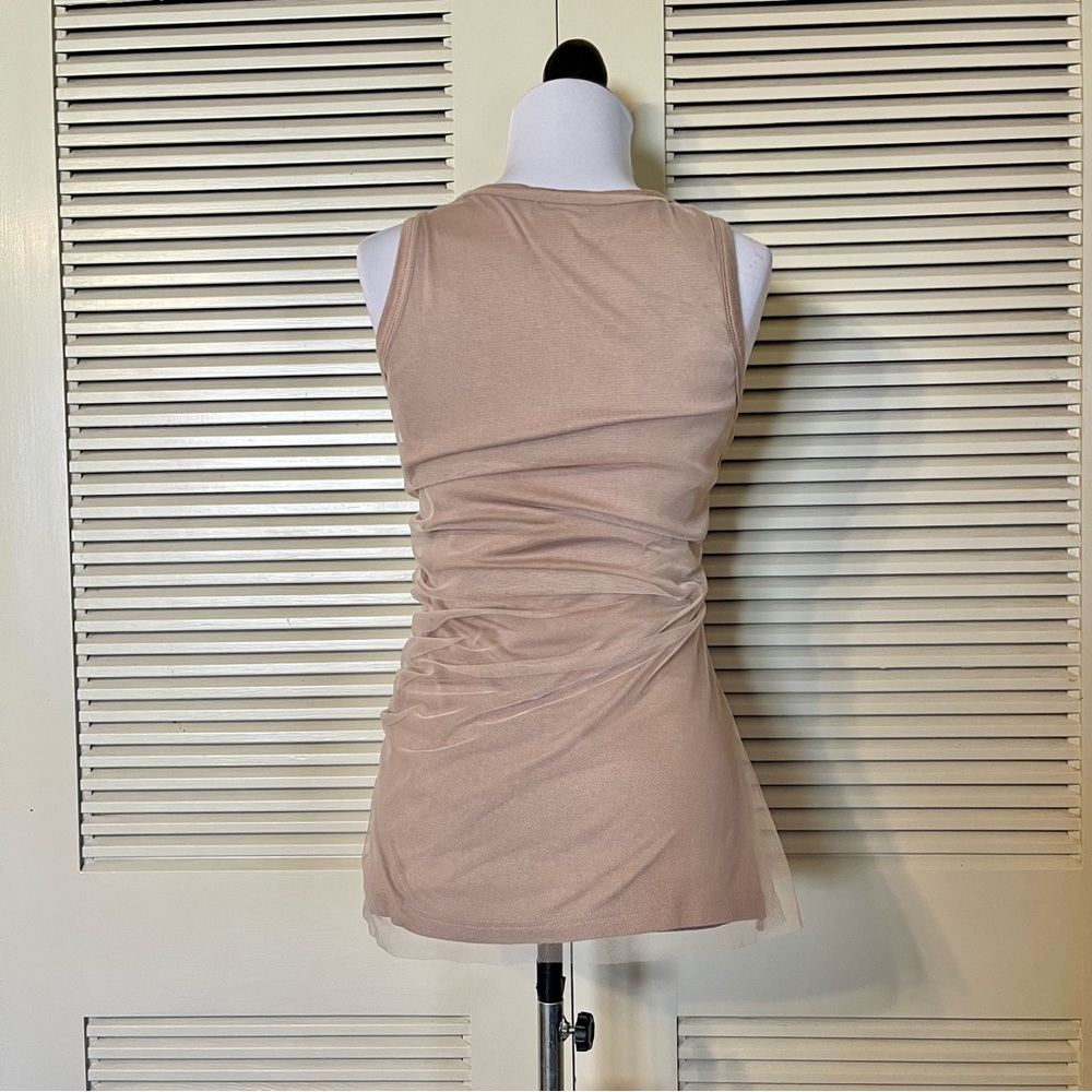 Sundance Mesh Appliqué Ruche Top - Picture 4 of 6